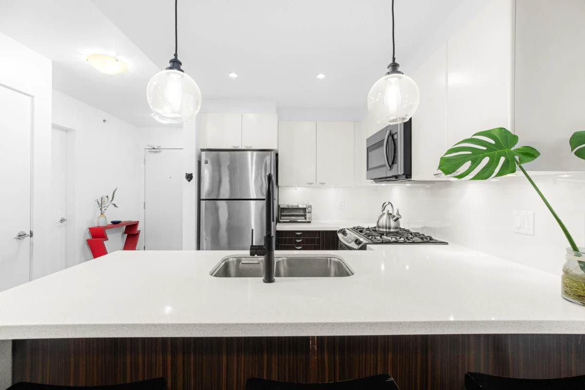 Dining Area Photo of 603 160 W 3rd Street, North Vancouver, BC