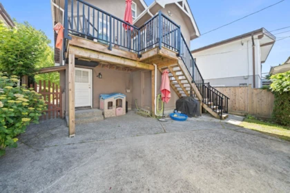 Backyard Photo of 5743 St. Margarets Street, Vancouver, BC