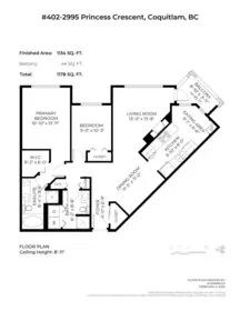 Outdoor Patio Photo of 402 2995 Princess Crescent, Coquitlam, BC