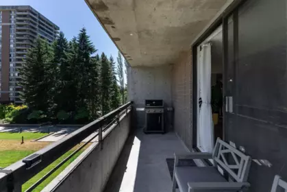 Laundry Room Photo of 302 3737 Bartlett Court, Burnaby, BC