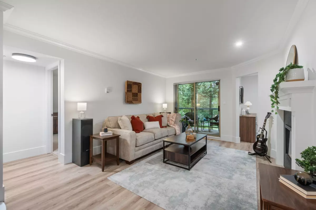 Living Room Photo of 104 180 Ravine Drive, Port Moody, BC