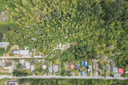 Aerial View of 66509 Stephens Road, Hope, BC