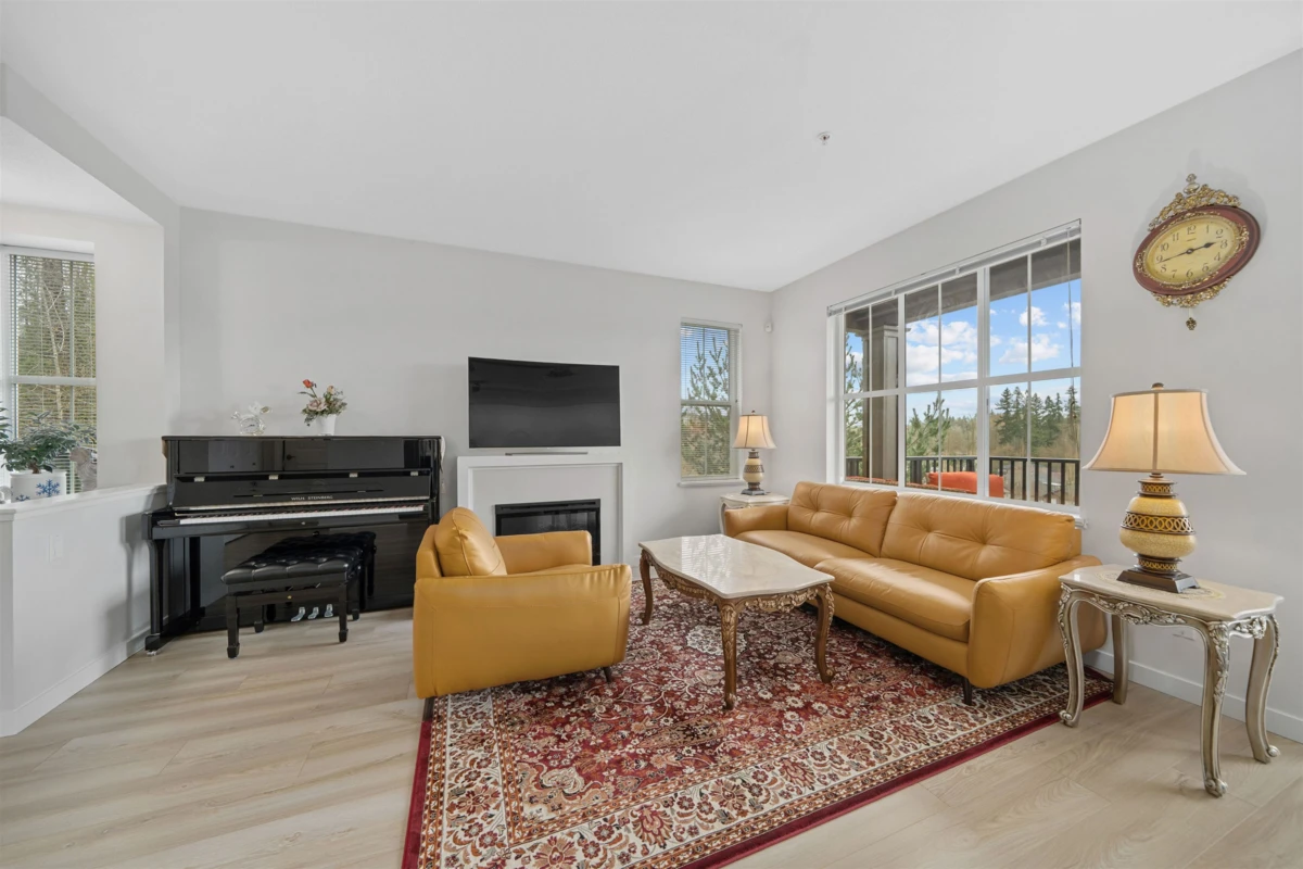 Living Room Photo of 17 11176 Gilker Hill Road, Maple Ridge, BC