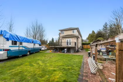 Aerial View of 218 Seaview Drive, Port Moody, BC