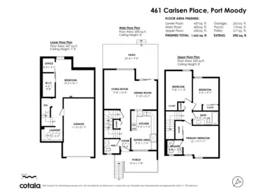 Street View Photo of 461 Carlsen Place, Port Moody, BC