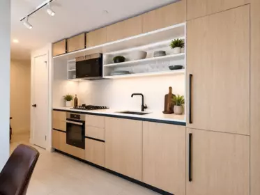 Kitchen Island Photo of 2704 5058 Joyce Street, Vancouver, BC