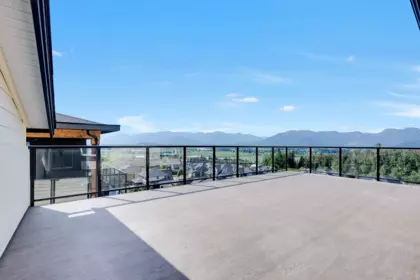 Aerial View of 51199 Charlotte Place, Chilliwack, BC