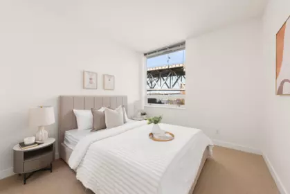 Bedroom 4 Photo of 605 633 Kinghorne Mews, Vancouver, BC
