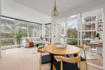 Kitchen Island Photo of 605 633 Kinghorne Mews, Vancouver, BC