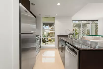 Primary Bedroom Photo of 605 633 Kinghorne Mews, Vancouver, BC