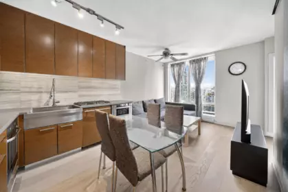 Kitchen Island Photo of 2306 535 Smithe Street, Vancouver, BC