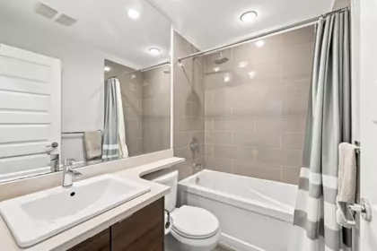 Basement Recreation Room Photo of 64 14433 60 Avenue, Surrey, BC