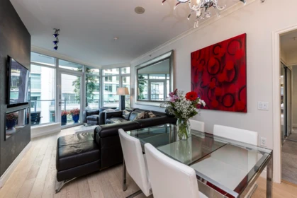 Breakfast Nook Photo of 303 199 Victory Ship Way, North Vancouver, BC