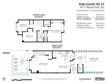 Garden / Landscaping Photo of 38 12449 191 Street, Pitt Meadows, BC