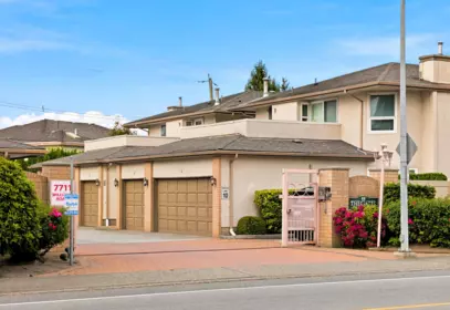 Aerial View of 21 7711 Williams Road, Richmond, BC