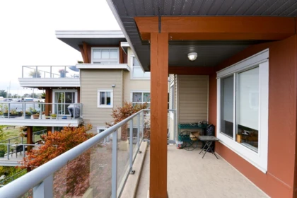 Aerial View of 321 5700 Andrews Road, Richmond, BC