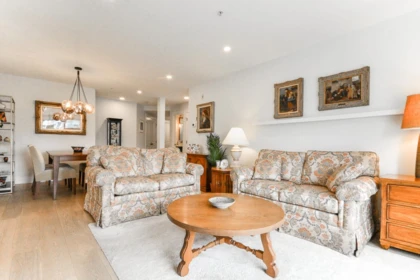 Living Room Photo of 321 5700 Andrews Road, Richmond, BC