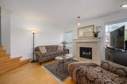 Living Room Photo of 212 910 W 8th Avenue, Vancouver, BC