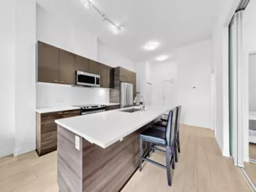 Kitchen Photo of 408 13931 Fraser Highway, Surrey, BC