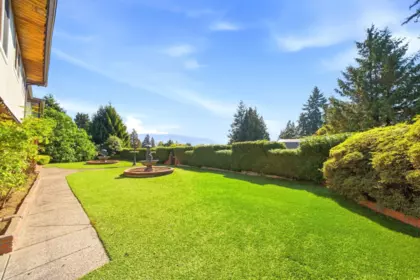 Aerial View of 4148 Fairway Place, North Vancouver, BC