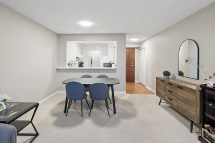 Kitchen Island Photo of 707 7380 Elmbridge Way, Richmond, BC