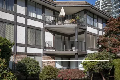 Exterior Rear Photo of 310 1437 Foster Street, White Rock, BC