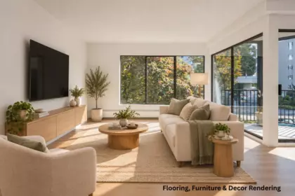 Living Room Photo of 310 1437 Foster Street, White Rock, BC