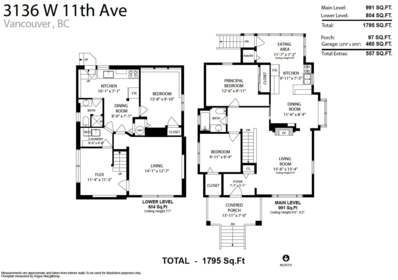 Garage Interior Photo of 3136 W 11th Avenue, Vancouver, BC