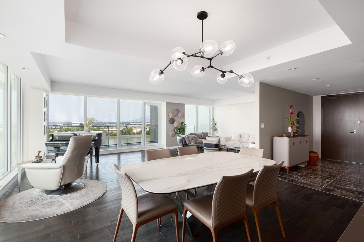 Dining Area Photo of 701 6611 Pearson Way, Richmond, BC