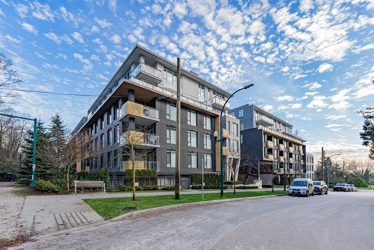 Exterior Rear Photo of 411 7428 Alberta Street, Vancouver, BC