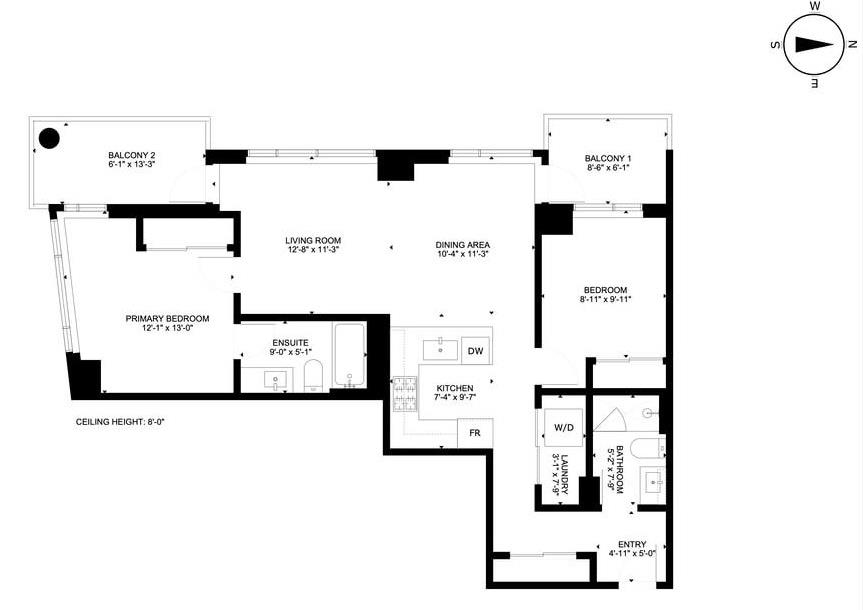 Loft / Bonus Room Photo of 703 7788 Ackroyd Road, Richmond, BC