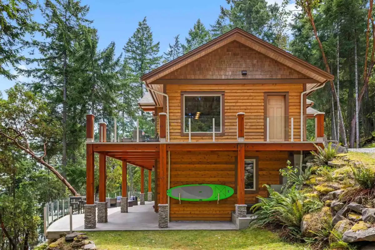 Front Yard Photo of 144 Sunrise Point Road, Galiano Island, BC