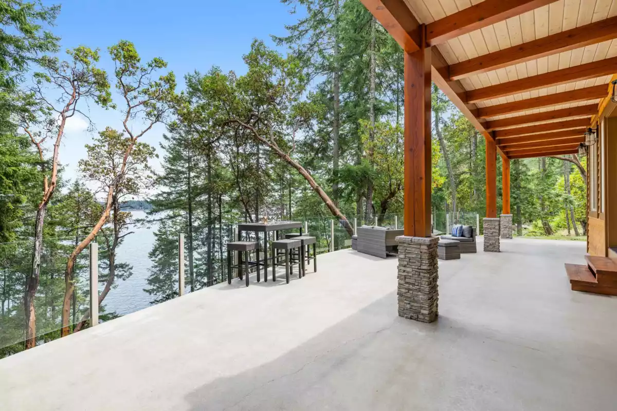 Outdoor Deck Photo of 144 Sunrise Point Road, Galiano Island, BC