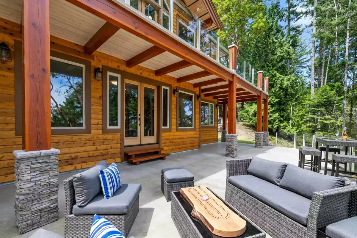 Outdoor Patio Photo of 144 Sunrise Point Road, Galiano Island, BC