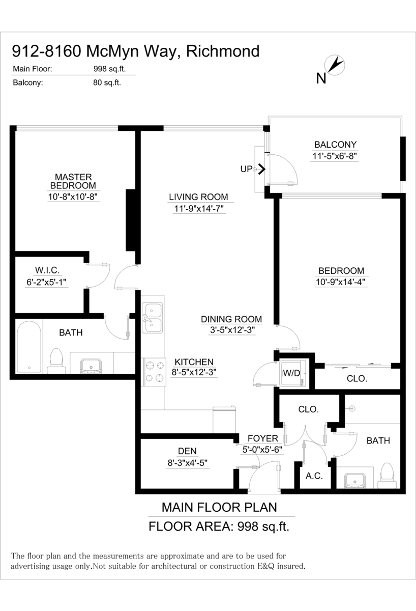 Swimming Pool Photo of 912 8160 Mcmyn Way, Richmond, BC