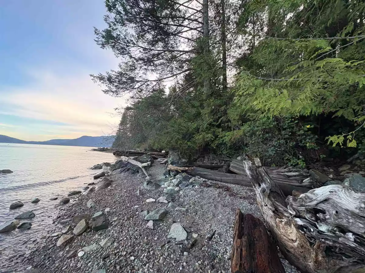 Aerial View of 815 The Grove Road, Gambier Island, BC