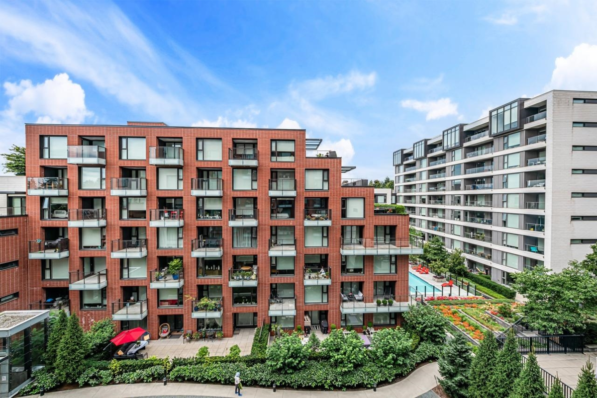 Aerial View of 602 1561 W 57th Avenue, Vancouver, BC