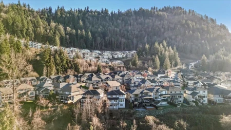 Aerial View of 47458 Wittenberg Place, Chilliwack, BC