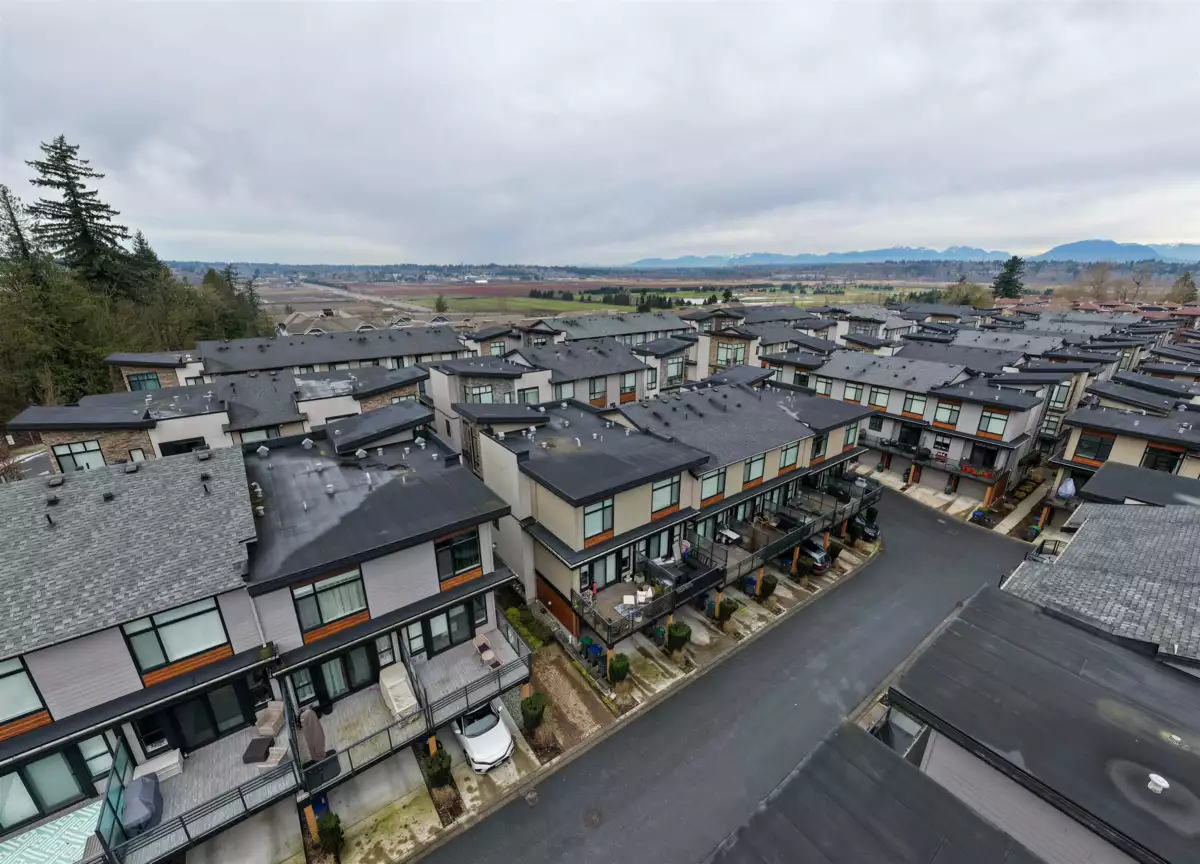 Aerial View of 95 16488 64 Avenue, Surrey, BC