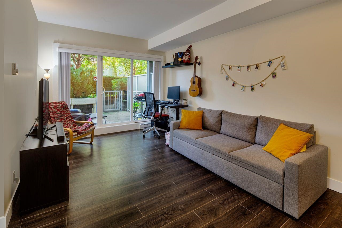 Living Room Photo of 106 7377 14th Avenue, Burnaby, BC