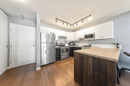 Kitchen Island Photo of 301 1209 Howie Avenue, Coquitlam, BC