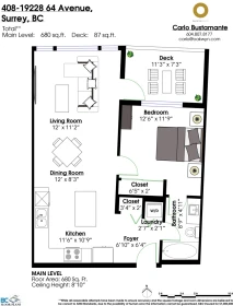 Basement Recreation Room Photo of 408 19228 64 Avenue, Surrey, BC