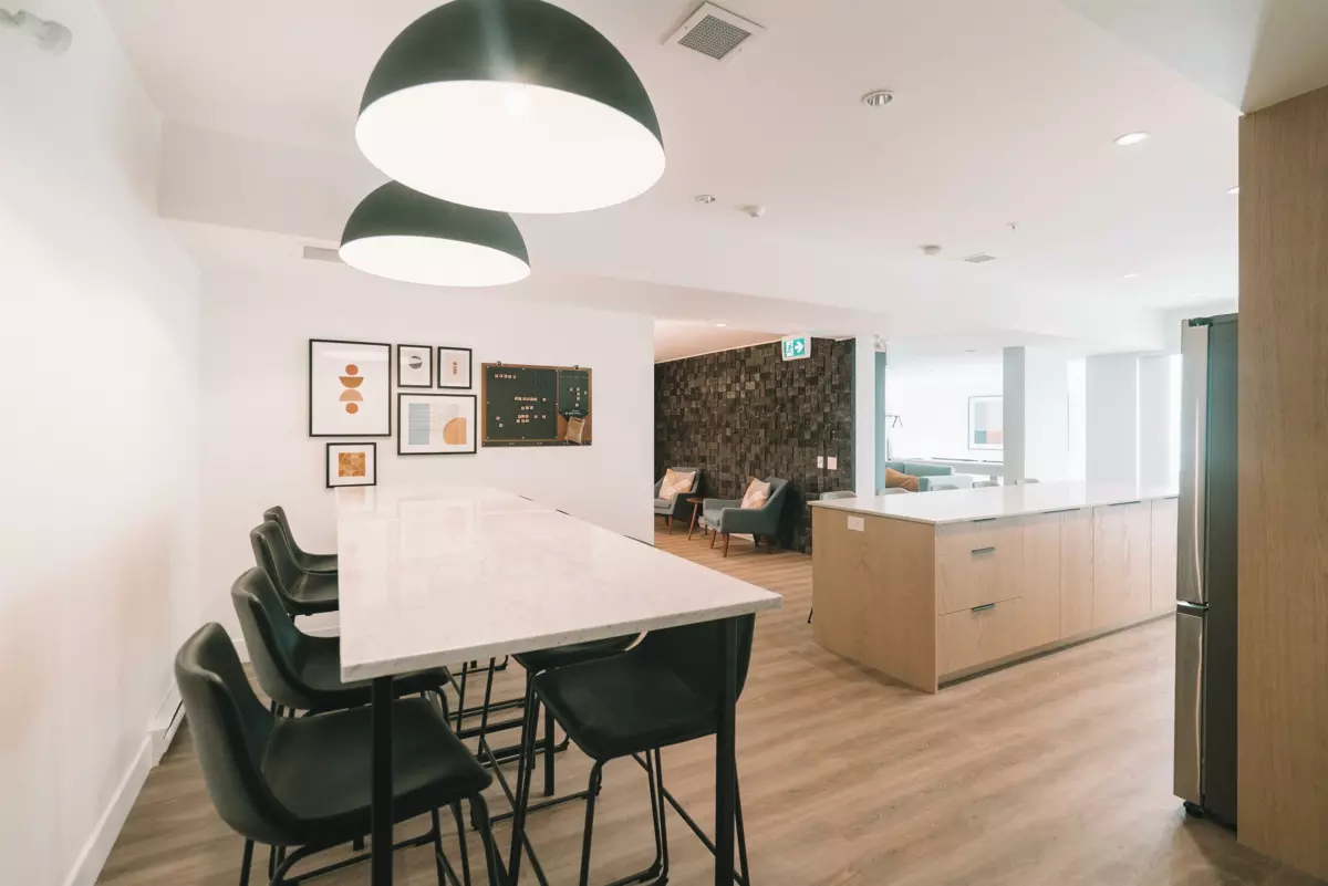 Aerial View of 509 3229 St Johns Street, Port Moody, BC