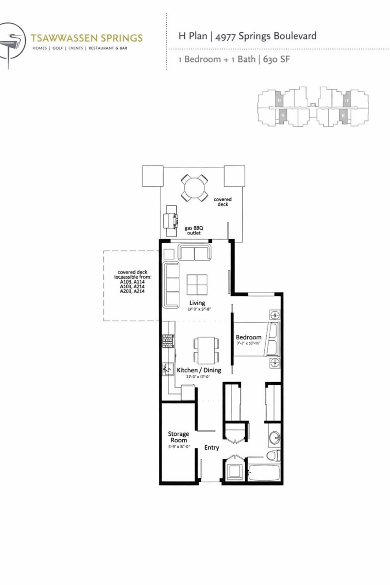 Bedroom 3 Photo of 406 4977 Springs Boulevard, Delta, BC