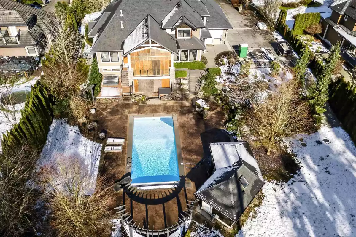 Aerial View of 26540 124 Avenue, Maple Ridge, BC
