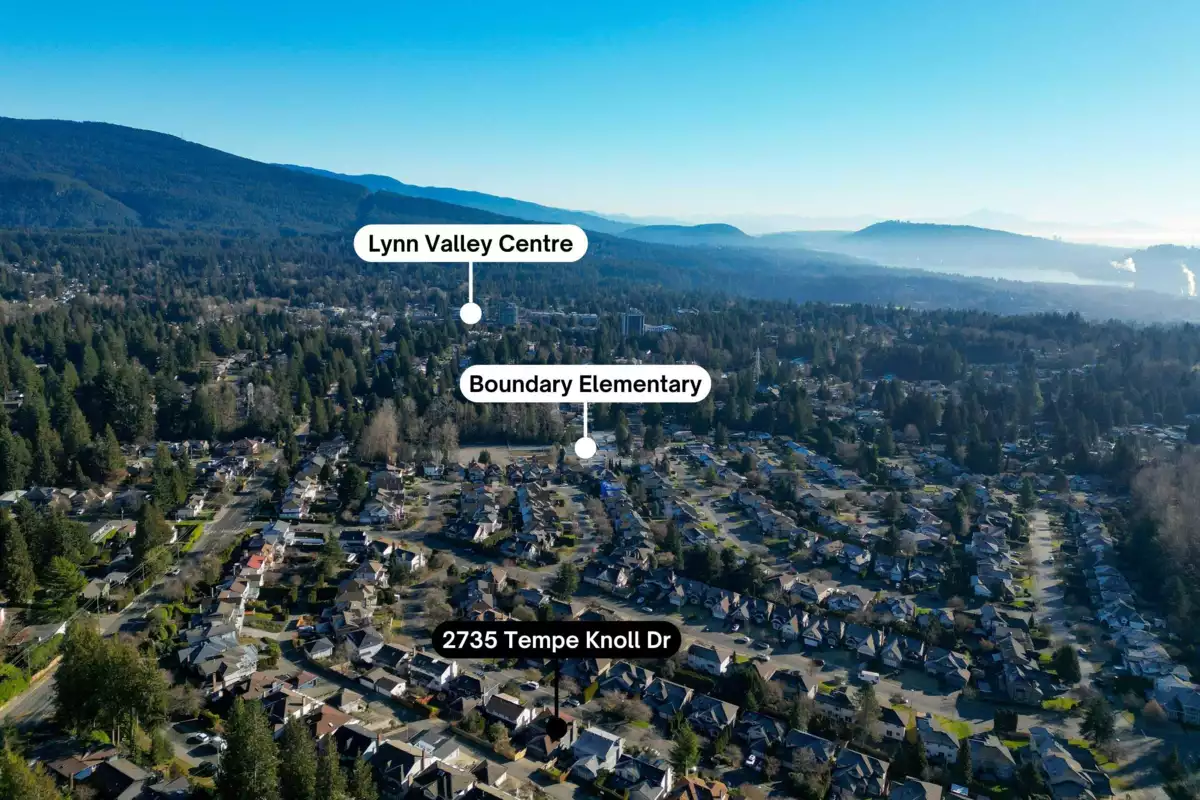 Street View Photo of 2735 Tempe Knoll Drive, North Vancouver, BC