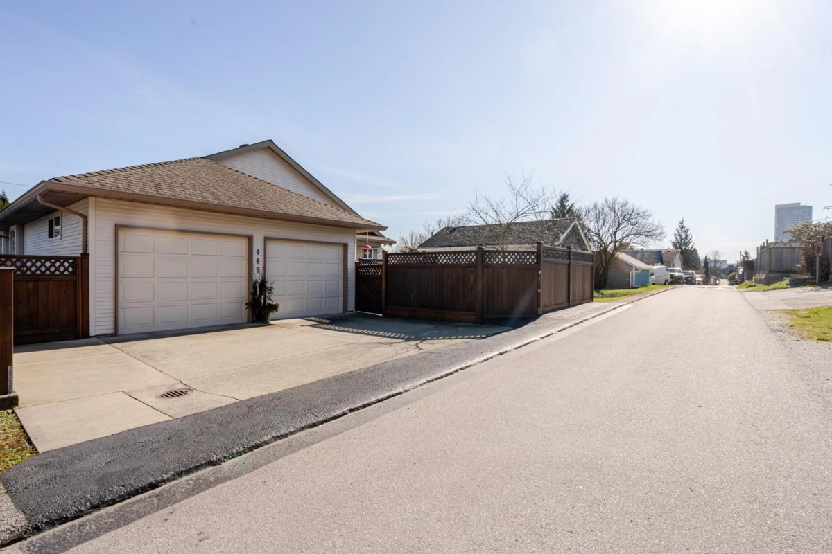 Exterior Rear Photo of 465 Garrett Street, New Westminster, BC