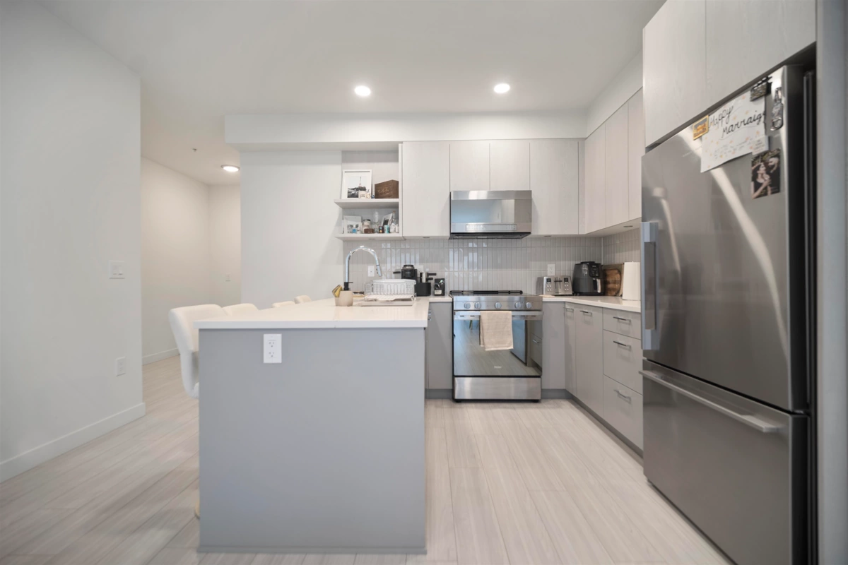 Kitchen Island Photo of 405 10777 138 Street, Surrey, BC