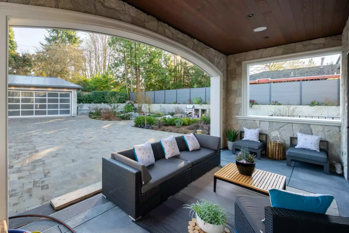 Aerial View of 5662 Chancellor Boulevard, Vancouver, BC