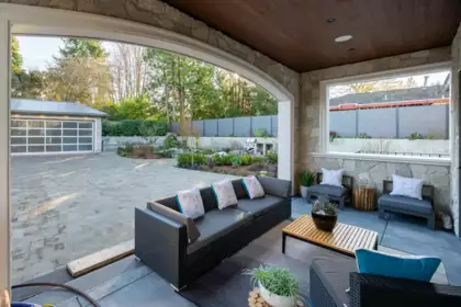 Aerial View of 5662 Chancellor Boulevard, Vancouver, BC